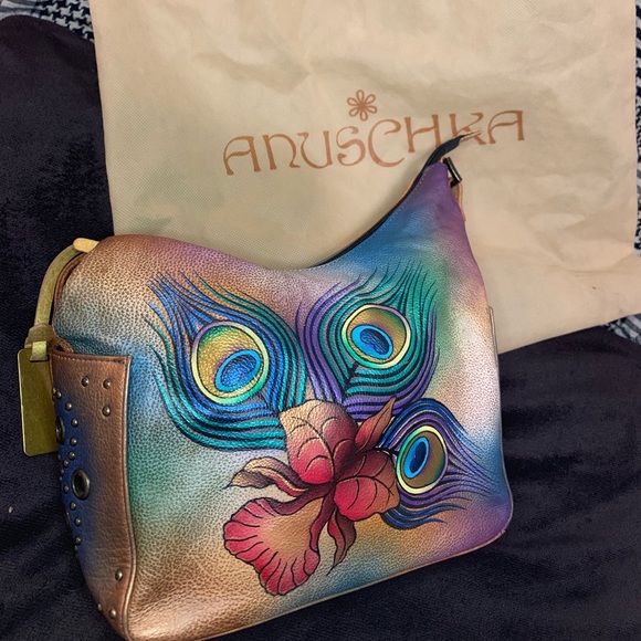 Anuschka Handbags - Anuschka Hand Painted  Purse